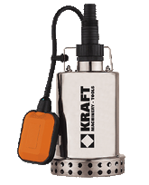 Υποβρύχια αντλία όμβριων υδάτων Kraft  Inox 43527